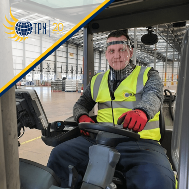 TPN protects drivers and Hub teams with reusable face visors from NHS supplier